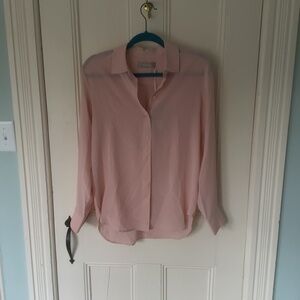 Everlane Pink Button Down Shirt